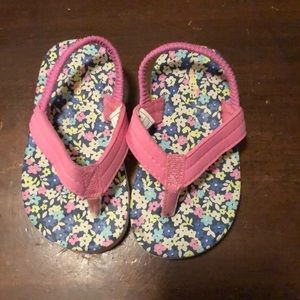 Carters girl thong slippers